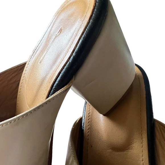 Elegant Beige and Black Women's Mules - Picture 5 of 12